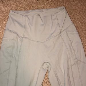 Til you collapse grey heart booty leggings